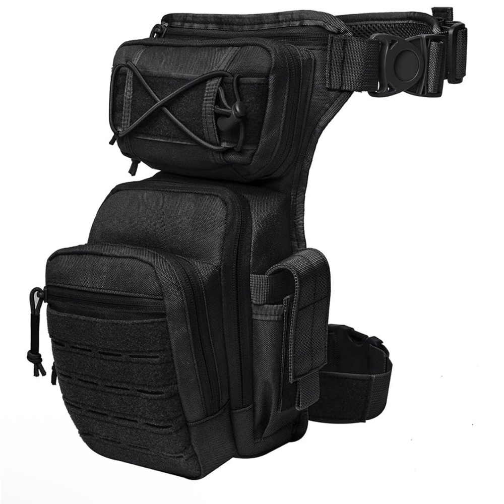 Black Tactical Waist Bag
